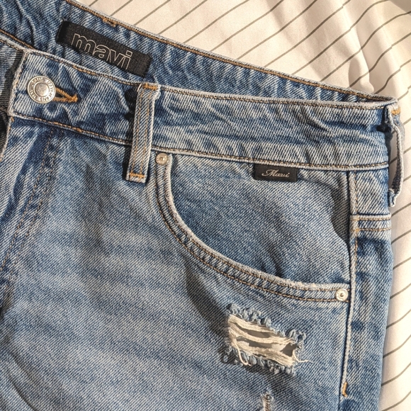 MAVI | Millie Relaxed Denim Shorts - Picture 5 of 8